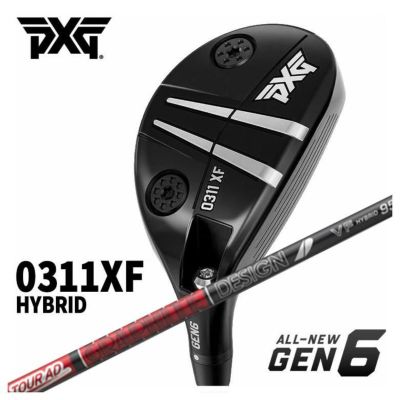 汎用性が高く、驚くほど打ちやすい
  
  【特注・ヘッド在庫有り】PXG GEN6 0311XF ハイブリッド グラファイトデザインTOUR AD VFハイブリッド専用 シャフト