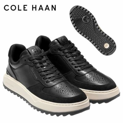 送料無料！
  
  コールハーン COLE HAANゴルフシューズ スパイクレス C38378グランドプロ クロスオーバー ゴルフ mens メンズブラック/アイボリー